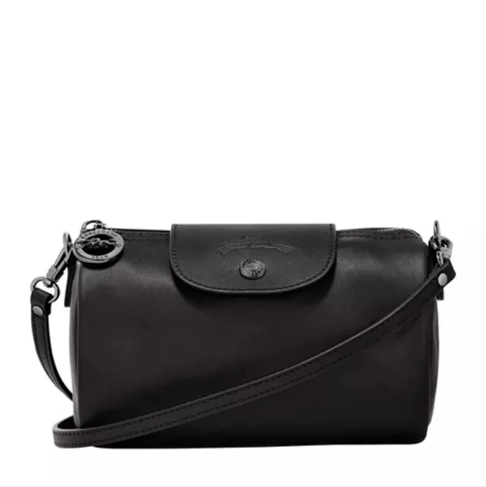 NEW LONGCHAMP Le Pliage Xtra XS Leather Bowling Bag - Picture 2 of 8